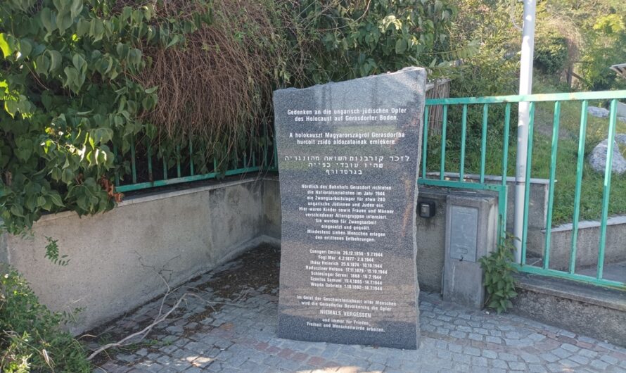 Holocaust Denkmal in Gerasdorf